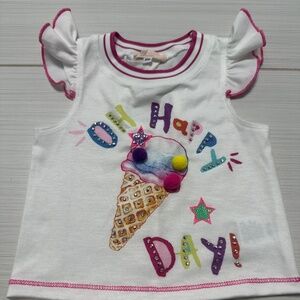 Baby Sara brand Flutter Sleeve Top